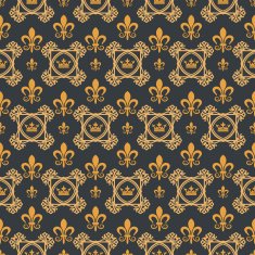 Damask seamless pattern N657