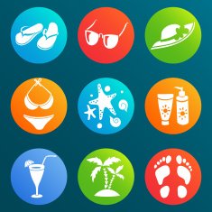 Summer elements for your design N13