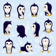 Cute Little Penguins N2