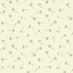 Seamless floral pattern with small wild flowers