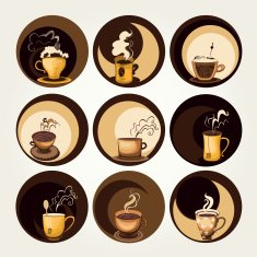 Coffee and tea symbols N5