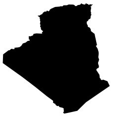 Algeria map N5