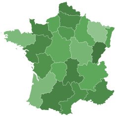 France regions N2