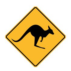 Kangaroo Sign N4