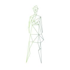 Woman silhouette fashion style isolated on a white backgrounds N3