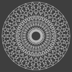 hand drawn ornamental ethnic round handmade abstract artwork pattern background N3