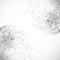 Abstract communication technology light design background N6