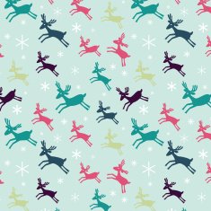 Seamless pattern with deers N3