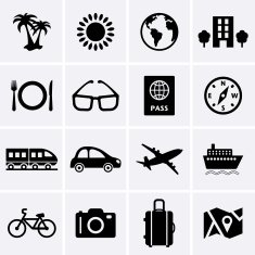 Travel and Vacation Icons N18