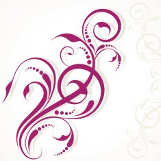 creative floral design background N3