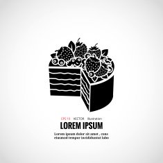 Dessert cakes bakery logo N2