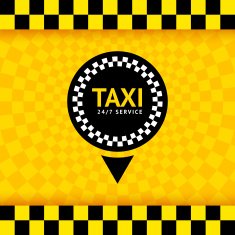 Taxi symbol new background vector illustration 10eps