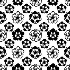 Seamless pattern with flowers N105