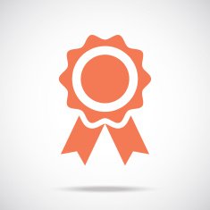 Award pictograph Medal icon concept
