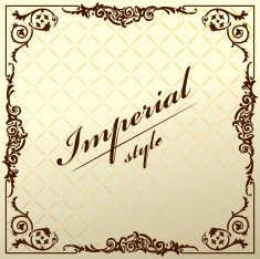Vintage old frame decorative background