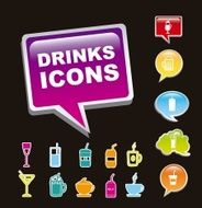 drinks icons N41