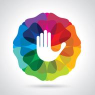 creative hand icon N12