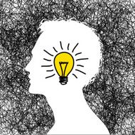 idea concept with human head N5
