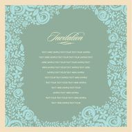Invitation card template N26