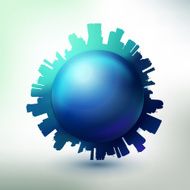 Hith technology city concept