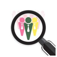 Search for an employee Looking For Talent businessman