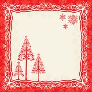 Decorative Christmas Frame