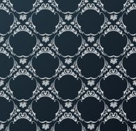 Seamless wallpaper background vintage black