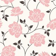 Seamless floral pattern vector illustration N26
