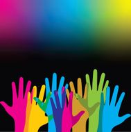 Rainbow Hands N5