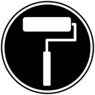 Paint Roller Symbol