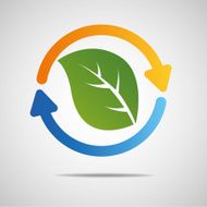 Ecology web icons green