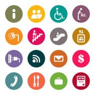 Airport services icons N4