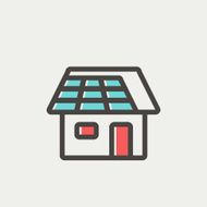House thin line icon N4