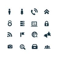 crime justice icons set N5