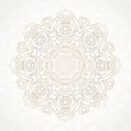 Vector vintage pattern in Victorian style N12