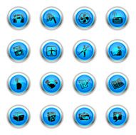 Blue Icons - Office N2