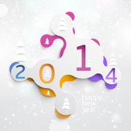 christmas greeting card N203