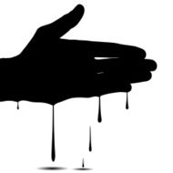 silhouette hand N8