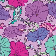 Seamless Pattern with floral ornament N256