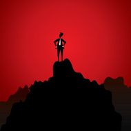 men on the top