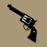 Gun icon or sign N2