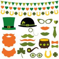 St Patrick&rsquo;s Day design elements N2