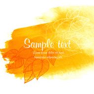 Fall Leaf Vector Illustration N12