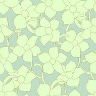 flower seamless green N2