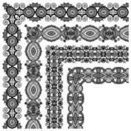 rectangle ornate frame N4