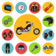 Motorcycle set Vector N2
