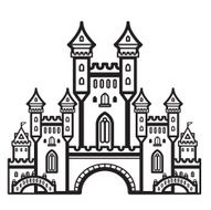 Castle Vintage Vector N6
