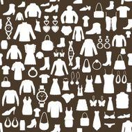Seamless fashion background N10