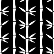 Seamless pattern with bamboo trees N11