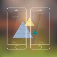 Creative template of mobile phones N2